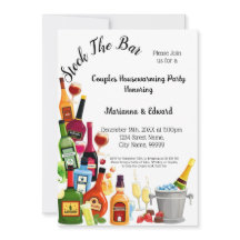 Reserve la Invitación del Fiesta de Bar Couples