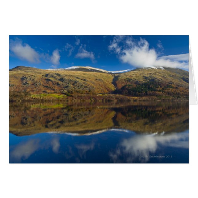 Reservorio de Thirlmere, distrito de los lagos, na (Anverso (Horizontal))