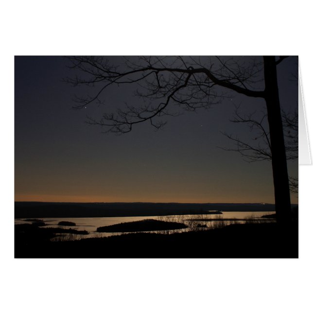 Reservorio Quabbin de Moonlight (Anverso (Horizontal))