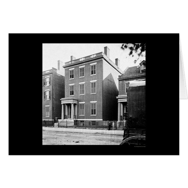 Residencia del General Lee en Richmond, VA 1865 (Anverso (Horizontal))