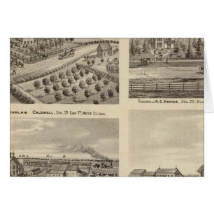 Residencias de Caldwell, Fox, Hargis y Hurd