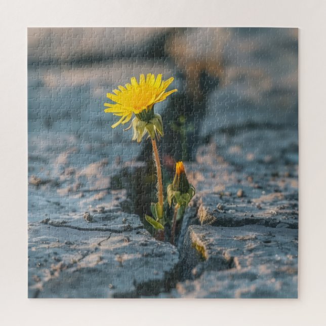Resilient Dandelion Jigsaw Puzzle (Vertical)