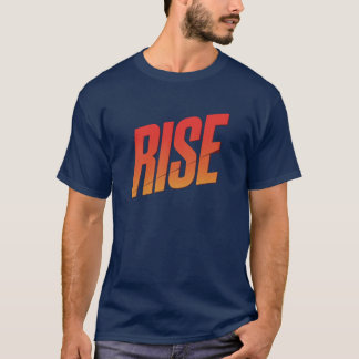 Resiliente camiseta de inspiración acrobática para