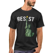 RESIST: Camiseta de la Estatua de la Libertad