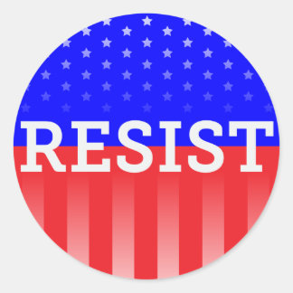 Resist Pegatina