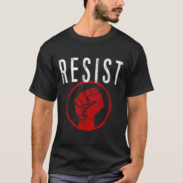 Resista A La Camiseta - Sea Parte De La Resistenci (Anverso)