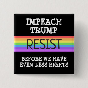 RESISTA acusan el botón del arco iris del triunfo