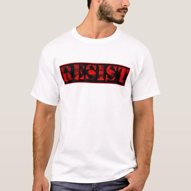 ¡RESISTA! camiseta (Anverso)