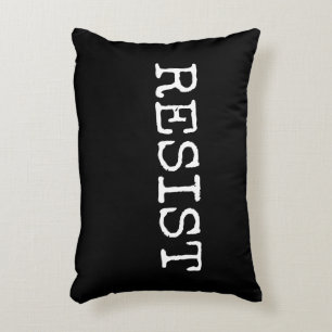 RESISTA la almohada negra