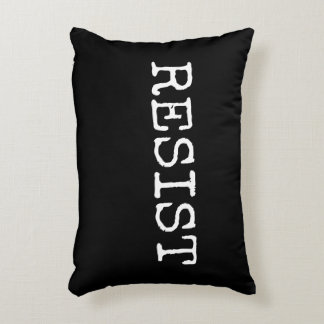RESISTA la almohada negra