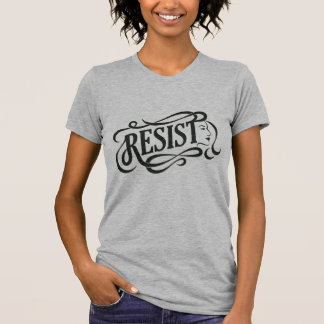 Resista la camiseta de Crewneck - gris del brezo