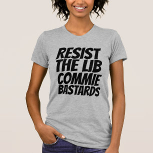 RESISTENCIA A LAS CAMISETAS DE TREN DE BASTARDS CO
