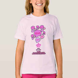 Resistir al diablo - rosado - camiseta del Chica