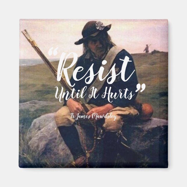 Resistir hasta que dañe el imán (Frente)