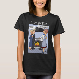 Resolución de Año Nuevo: camisetas de mujeres negr