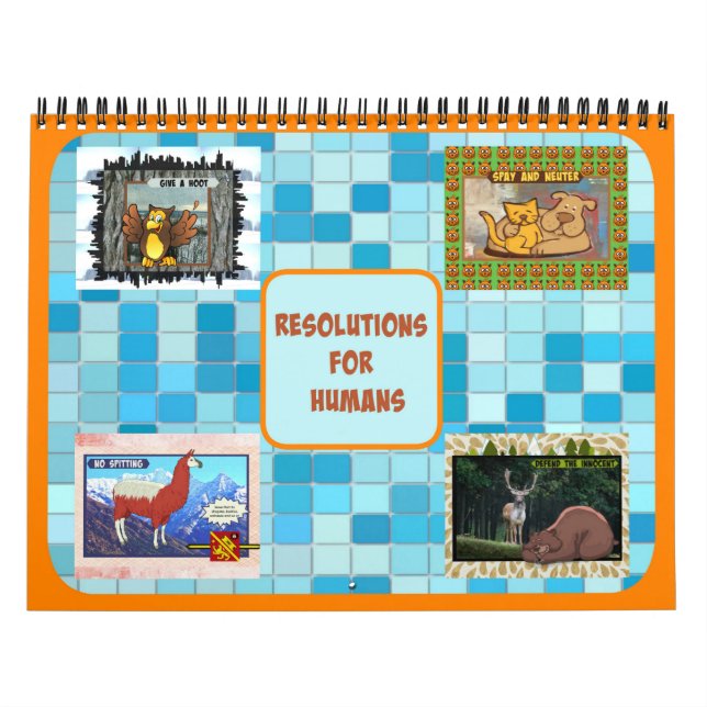 Resoluciones para el calendario humano (tamaño med (Tapa)