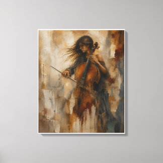 Resonancia Entre el Silencio | Arte de Cello Textu