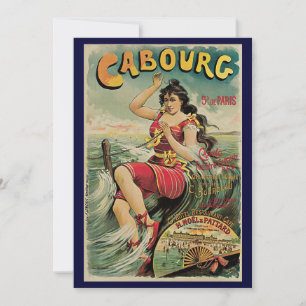 Resort de playa de Cabourg, Francia, Arte de viaje