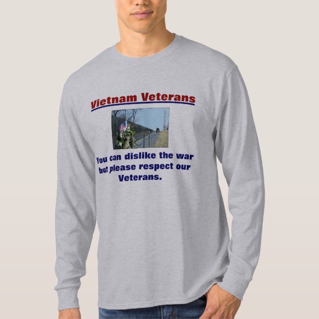 Respecto de la camiseta de los veteranos de (Anverso)