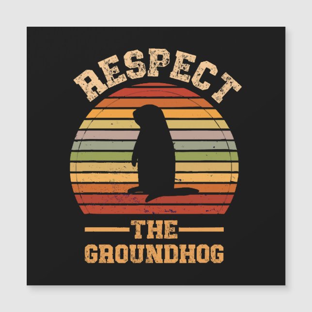 Respetar el Día del Marmota (Anverso)