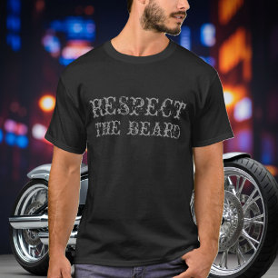 Respetar la camiseta de barba
