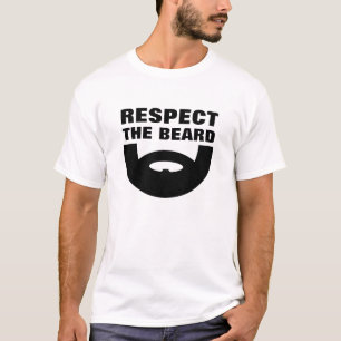 Respetar la camiseta de barba