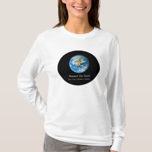 Respetar la camiseta de la Tierra