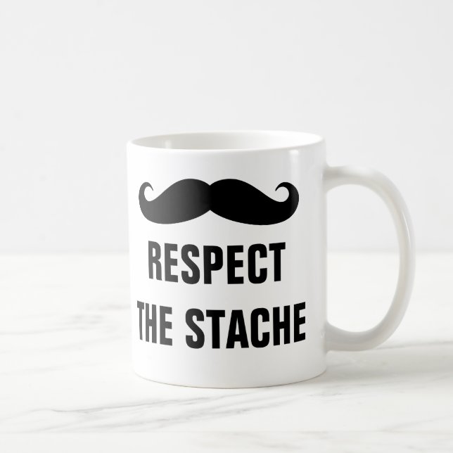 Respetar la taza de café graciosa para los hombres (Derecha)