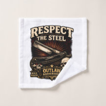 Respetar la toalla recta de acero