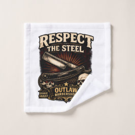 Respetar la toalla recta de acero