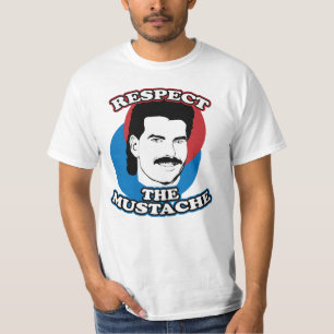 Respete la camisa del bigote