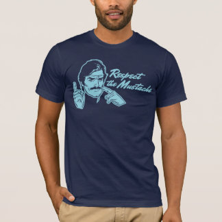 Respete la camiseta del bigote