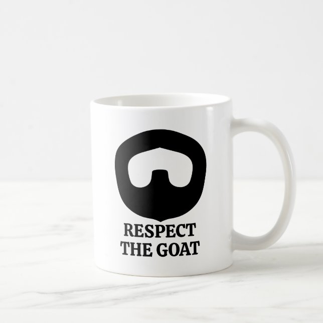 Respeto de la barba de cabra barba taza de café di (Derecha)