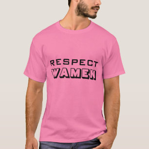 Respeto de la camiseta de Wamen