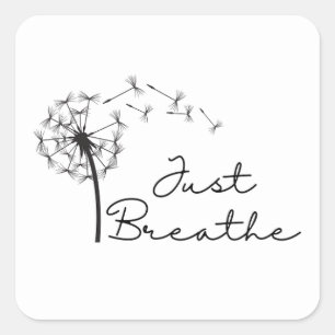 Respira al Pegatina con Dandelion