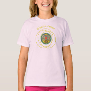 Respiración de amor por la paz para camiseta de ac
