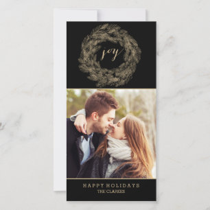 RESPIRACIÓN DE INVIERNO JOY TARJETA DE FESTIVI