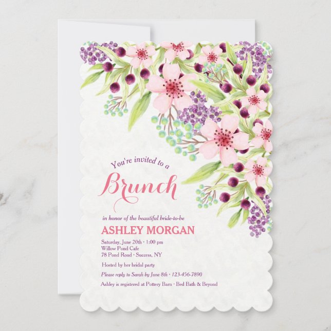 Respiración de la invitación a la primavera (Anverso)