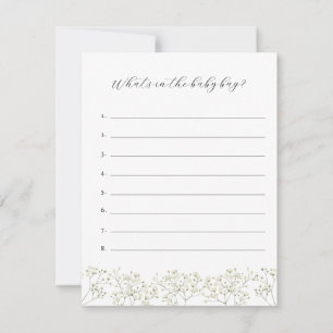 Respiración del bebé - ¿Qué hay en la tarjeta de j