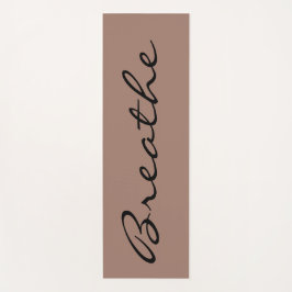 Respiración neutra Yoga Mat Gimnasio Mínimo