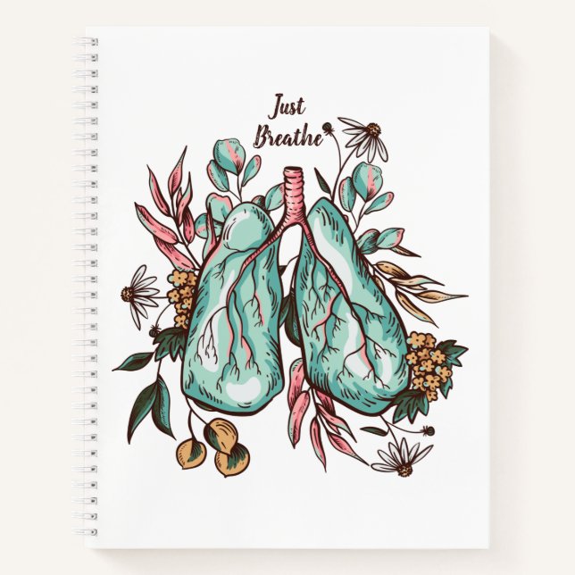 Respirar | Pulmones | Cuaderno (Anverso)