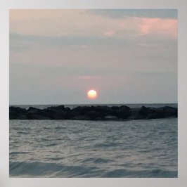 Resplandor del Atardecer en el Lago – Decoración d