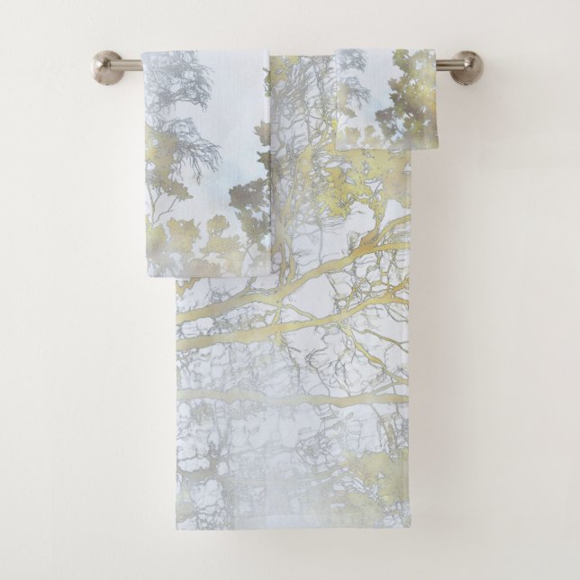 Resplandor Dorado de Hoja Ancha (In situ)