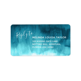 Responder a etiquetas de dirección de boda de arte