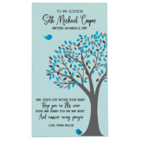 Responder al Rótulo de la pared azul de cada oraci