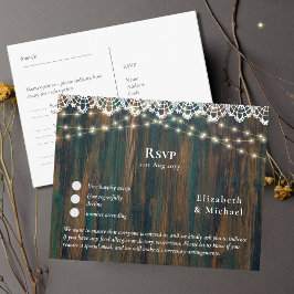 Responder con Plantilla de Menú de Bodas Lazos de 