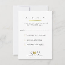 responder, responder a rsvp elegante, blanco y cla