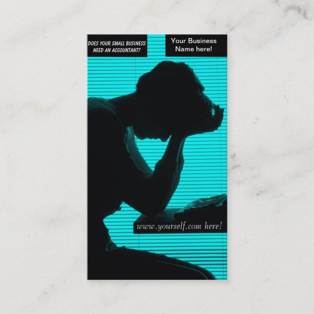 Responsable de tarjeta de visita (Anverso)