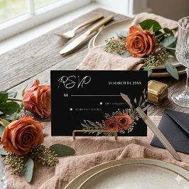Respuesta a la boda boho floral terracota temperam