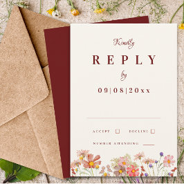 Respuesta a la boda de la caída del Boho Terracott